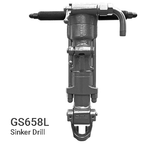 GS658L - Sinker Rock Drill