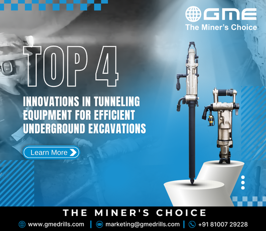 Top 4 Innovations in Tunneling Equipment for Efficient Underground Excavations