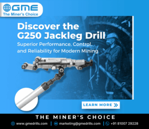 Discover the G250 Jackleg Drill: Superior Performance, Control, and Reliability for Modern Mining