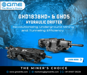 GHD1838HD+ and GHD5 Hydraulic Drifter: Revolutionizing Underground Mining and Tunneling Efficiency