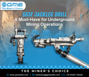S83F Jackleg Drill - A Must-Have for Underground Mining Operations