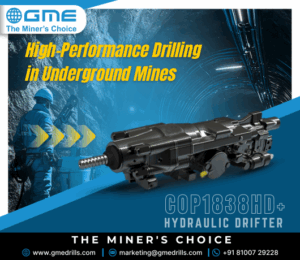 COP 1838HD+ Hydraulic Drifter: High-Performance Drilling in Underground Mines