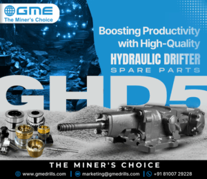 Boosting Productivity with High-Quality GHD5 Hydraulic Drifter Spares