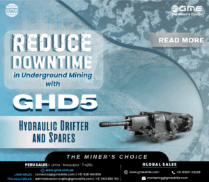 Reduce Downtime in Underground Mining with GHD5 Hydraulic Drifter and Spares
