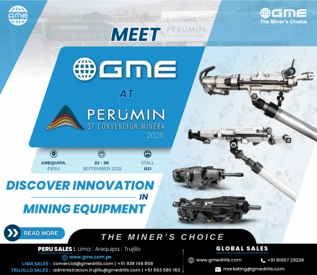 Join GME at PERUMIN 2025 – Discover Innovation in Mining Equipment