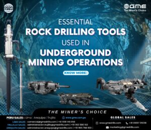 Essential Rock Drilling Tools Used in Underground Mining Operations