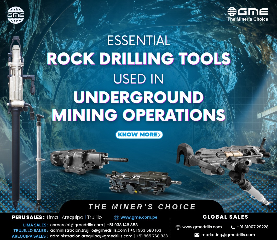 Essential Rock Drilling Tools Used in Underground Mining Operations