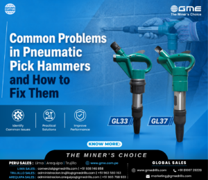 Common Problems in Pneumatic Pick Hammers and How to Fix Them