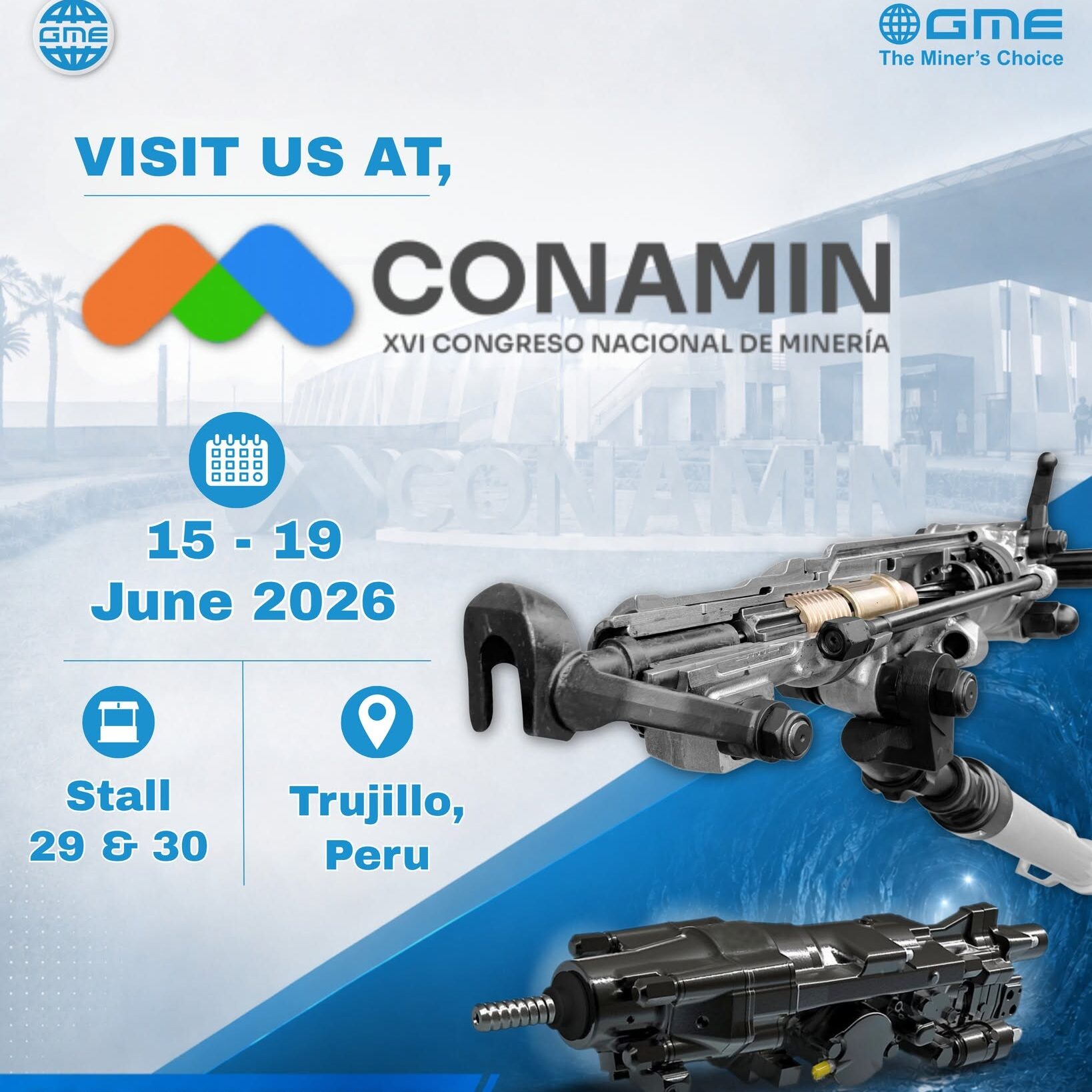 Why Visit GME at CONAMIN 2026: Advanced Drilling Solutions for Peru’s Mining Industry